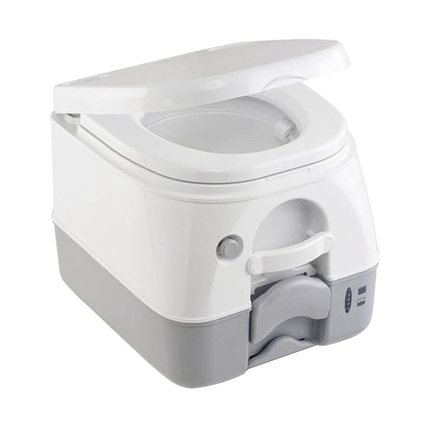 Dometic 974 MSD Portable Toilet w/Mounting Brackets - 2.6 Gallon - Grey [301197406] - Essenbay Marine