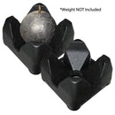 Scotty 3022-BK Weight Mate - Black 2 Pack [3022-BK] - Essenbay Marine