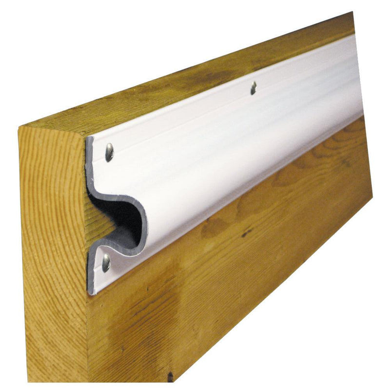 Dock Edge "C" Guard Economy PVC Profiles 10ft Roll - White [1132-F] - Essenbay Marine