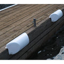 Dock Edge Dolphin Dockside Bumper 7" x 16" Straight - White [1060-W-F] - Essenbay Marine