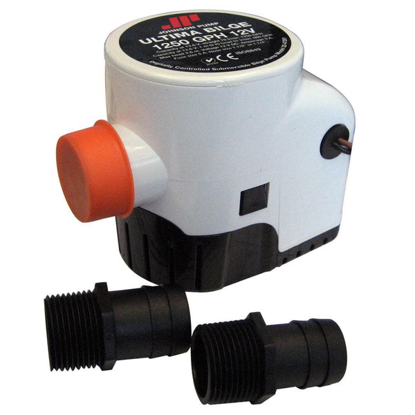 Johnson Pump Ultima Bilge 1250 GPH 1-1/8" & 1-1/4" Hose [32-47261-002] - Essenbay Marine