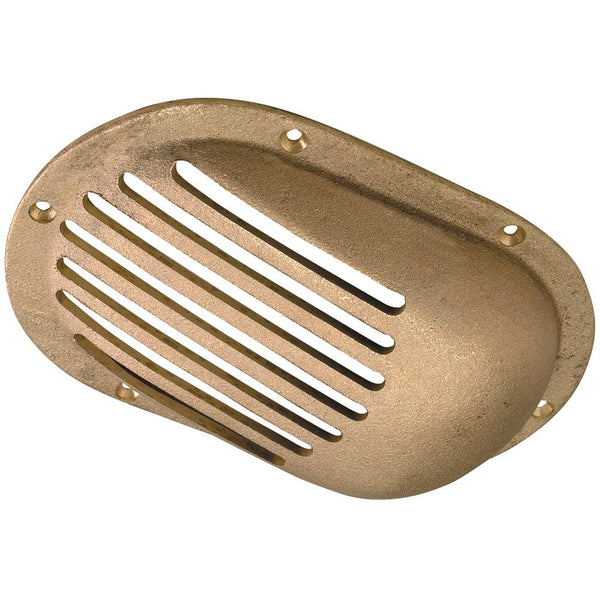 Perko 3-1/2" x 2-1/2" Scoop Strainer Bronze MADE IN THE USA [0066DP1PLB] - Essenbay Marine