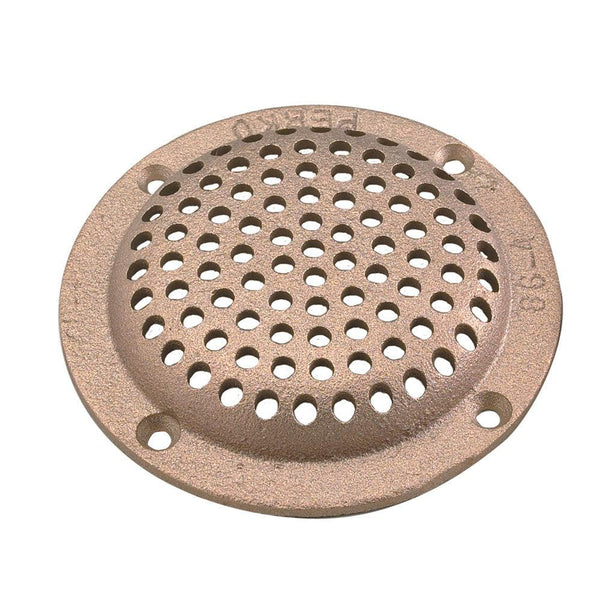 Perko 3-1/2" Round Bronze Strainer MADE IN THE USA [0086DP3PLB] - Essenbay Marine