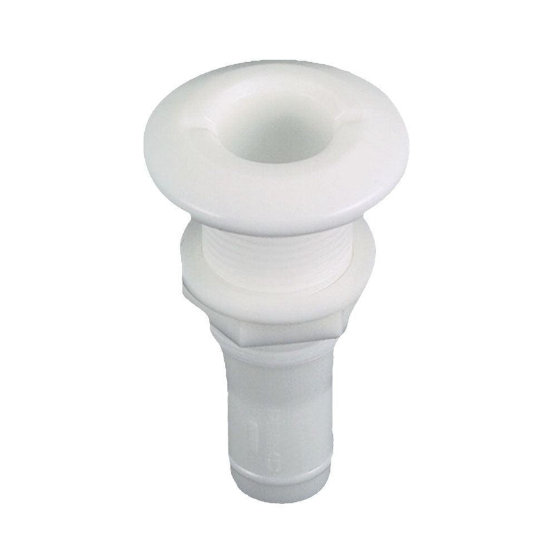 Perko 1/2" Thru-Hull Fitting f/ Hose Plastic MADE IN THE USA [0328DP4] - Essenbay Marine