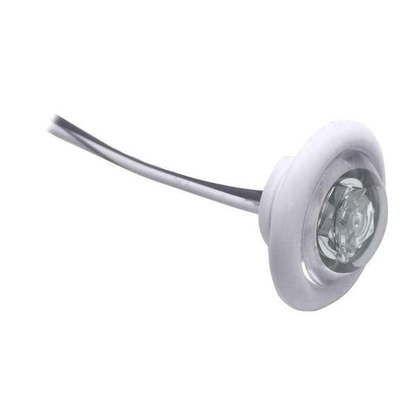 Innovative Lighting LED Bulkhead/Livewell Light "The Shortie" White LED w/ White Grommet [011-5540-7] - Essenbay Marine