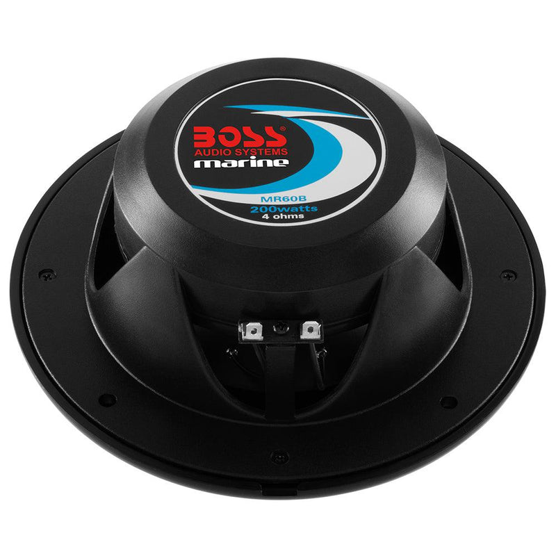 Boss Audio 6.5" MR60B Speakers - Black - 200W [MR60B] - Essenbay Marine