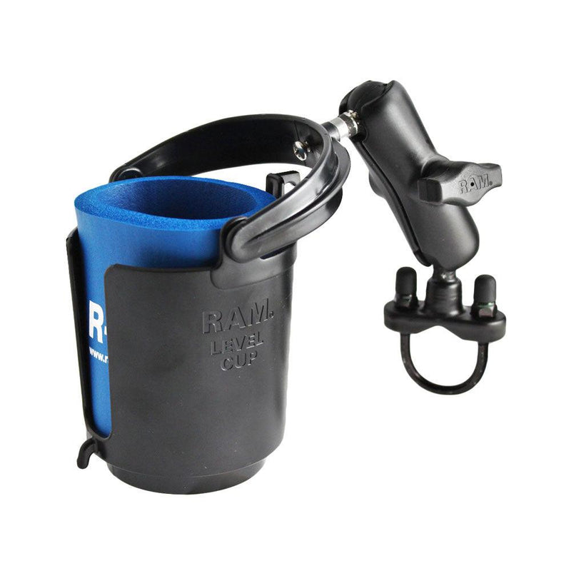 RAM Mount Drink Cup Holder w/U-Bolt Base [RAM-B-132RU] - Essenbay Marine