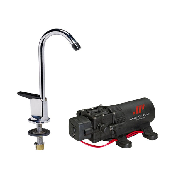 Johnson Pump 1.1 Pump/Faucet Combo 12V [61123] - Essenbay Marine