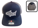 Essenbay Marine Navy & Charcoal Trucker Cap / Hat with Charcoal & White Patch - Essenbay Marine