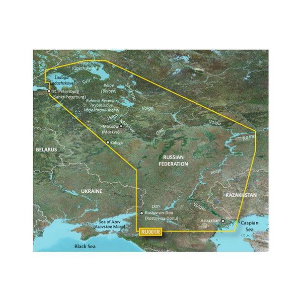 Garmin BlueChart g3 HD - HXEU062R - Russian Inland Waterways - microSD/SD [010-C1048-20] - Essenbay Marine