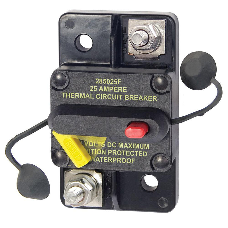 Blue Sea 7180 25 Amp Circuit Breaker Surface Mount 285 Series [7180] - Essenbay Marine