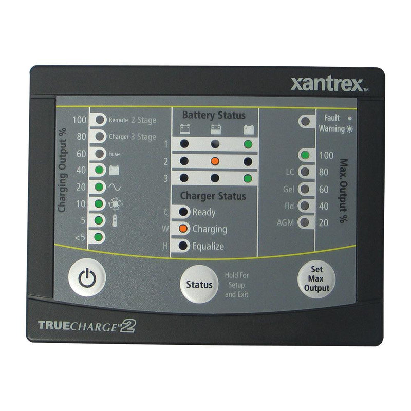 Xantrex TRUECHARGE2 Remote Panel f/20 & 40 & 60 AMP (Only for 2nd generation of TC2 chargers) [808-8040-01] - Essenbay Marine