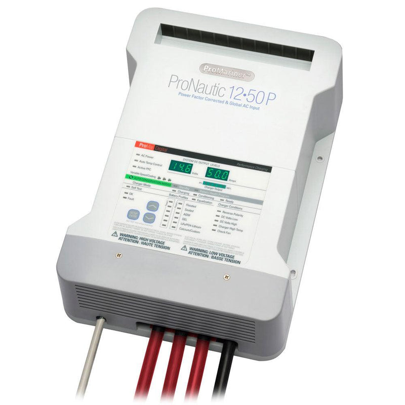 ProMariner ProNautic 1250P 50 Amp 3 Bank Battery Charger [63150] - Essenbay Marine