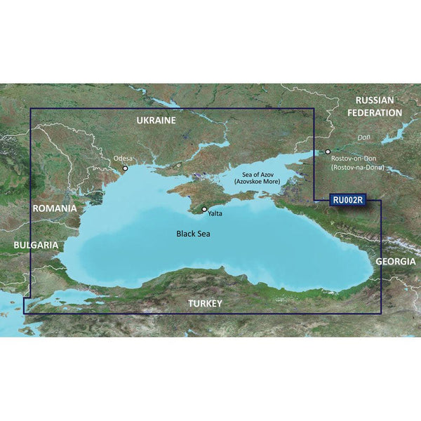 Garmin BlueChart g3 HD - HXRU002R - Black Sea  Azov Sea - microSD/SD [010-C1064-20] - Essenbay Marine