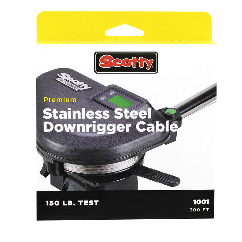 Scotty 2401K High-Performance SS Downrigger Cable - 300' [2401K] - Essenbay Marine