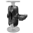 RAM Mount Short Double Socket Arm f/1.5" Ball [RAM-201U-B] - Essenbay Marine
