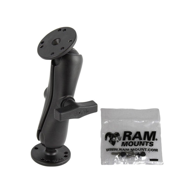 RAM Mount Double Socket Arm f/Garmin Fixed Mount GPS - 1.5" [RAM-101-G2U] - Essenbay Marine