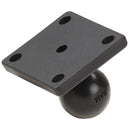RAM Mount Square 2" x 1.7" Base w/1" Ball [RAM-B-347U] - Essenbay Marine