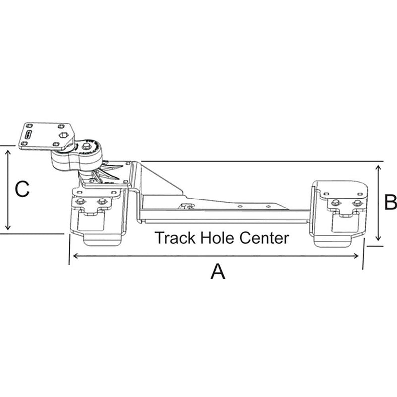 RAM Mount No Drill Vehicle Base f/Chevy Impala Police [RAM-VB-182] - Essenbay Marine