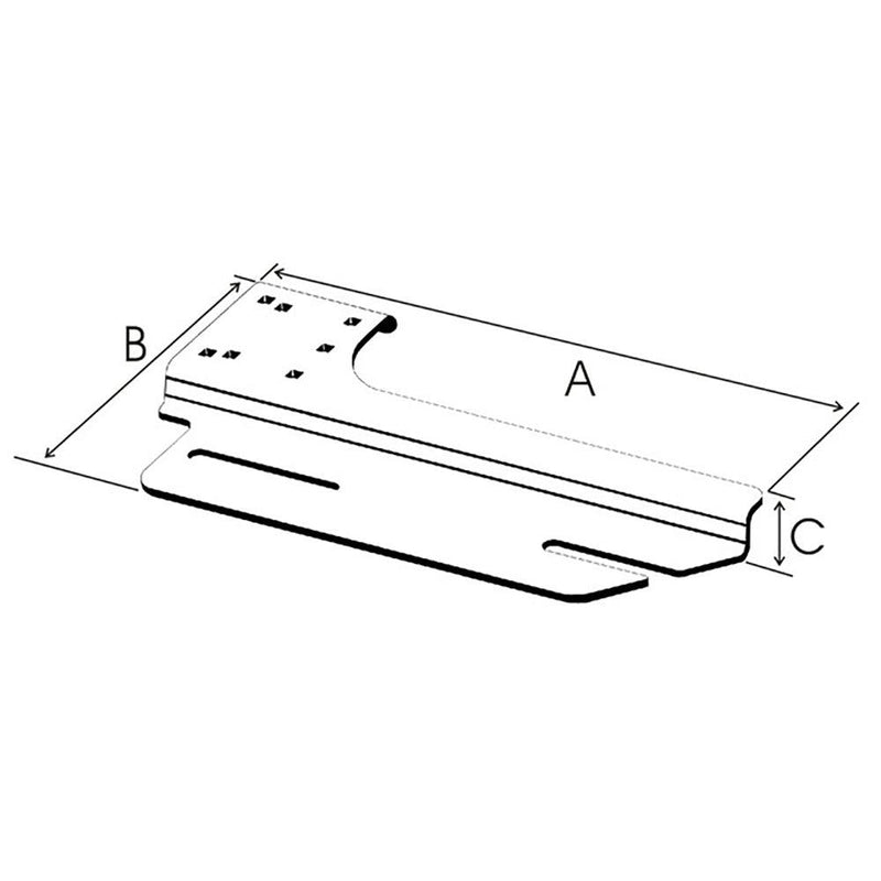 RAM Mount No Drill Vehicle Base f/Dodge Caliber/Avenger [RAM-VB-177] - Essenbay Marine