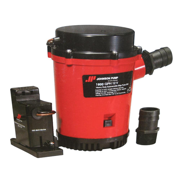 Johnson Pump 1600GPH Auto Bilge Pump w/Mag Switch - 12V [01604-00] - Essenbay Marine