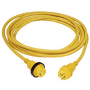 Marinco 30A 25' Molded Cordset - 125V - Yellow [199117] - Essenbay Marine