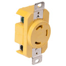 Marinco 305CRR 30A Receptacle - Yellow - 125V [305CRR] - Essenbay Marine