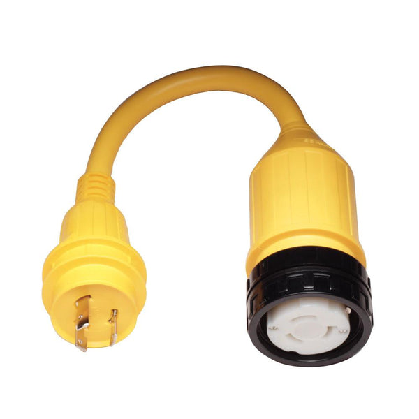 Marinco Pigtail Adapter - 50A Female to 30A Male [111A] - Essenbay Marine