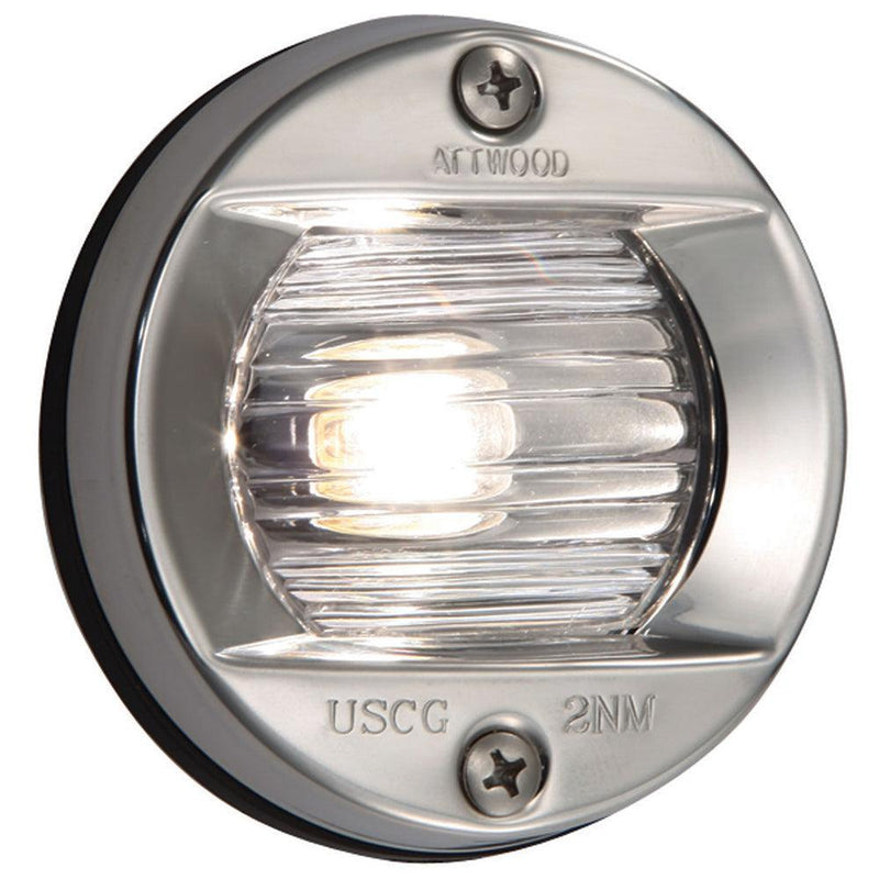 Attwood Vertical, Flush Mount Transom Light - Round [6356D7] - Essenbay Marine