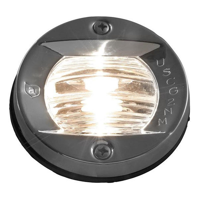 Attwood Vertical, Flush Mount Transom Light - Round [6356D7] - Essenbay Marine