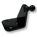 Gas Shock Angle Mounting Bracket 3 Hole 13 Gauge Black AB51B - Essenbay Marine