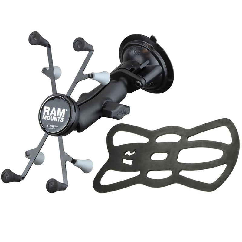 RAM Mount Twist Lock Suction Cup Base w/Universal X-Grip II [RAM-B-166-UN8U] - Essenbay Marine