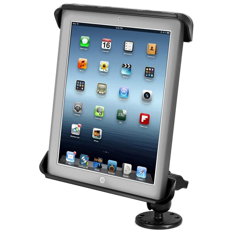 RAM Mount Tab-Tite iPad / HP TouchPad Cradle Flat Surface Mount [RAM-B-138-TAB3U] - Essenbay Marine