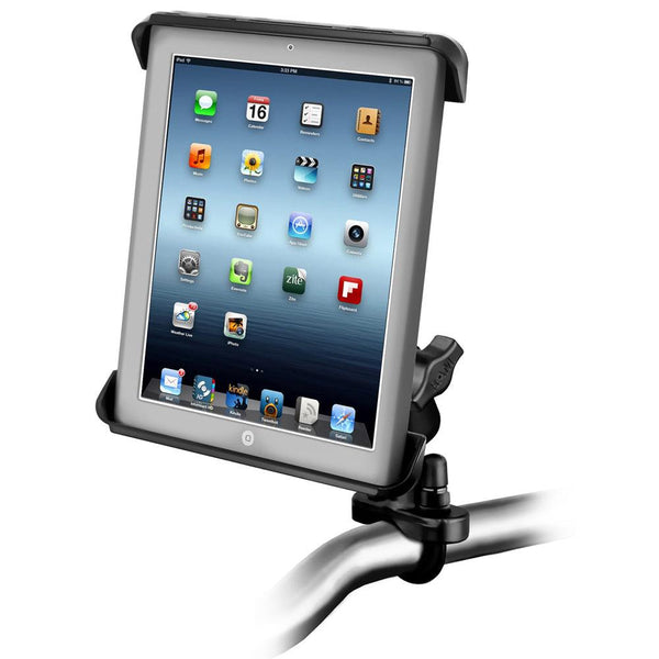 RAM Mount Tab-Tite iPad / HP TouchPad Cradle Handlebar Rail Mount [RAM-B-149Z-TAB3U] - Essenbay Marine