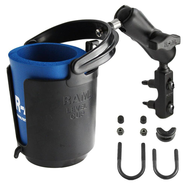 RAM Mount Drink Cup Holder w/Goldwing Mount [RAM-B-132-309U] - Essenbay Marine