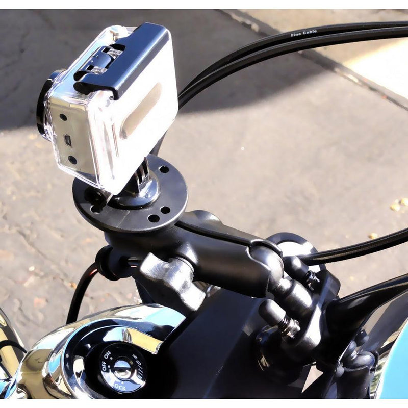 RAM Mount Handlebar U-Bolt Base w/Round 1/4"-20 Threaded Stud [RAM-B-149Z-C1U] - Essenbay Marine