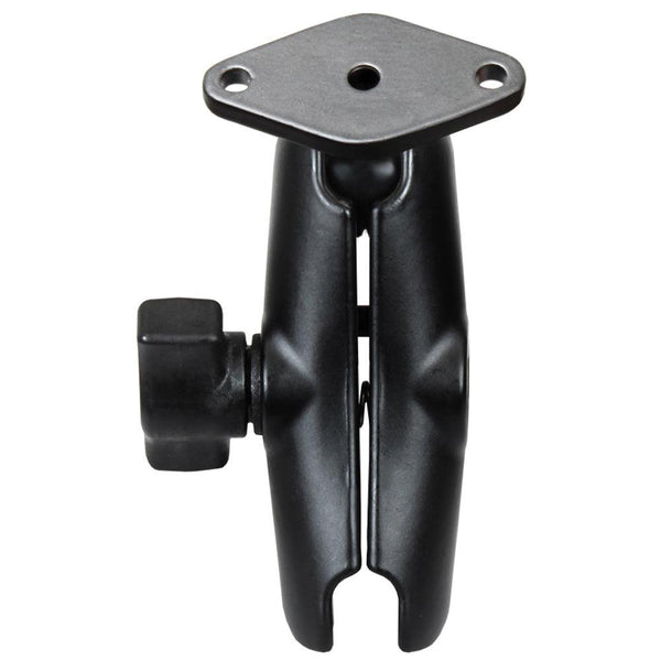 RAM Mount Double Socket Arm w/Diamond Base [RAM-B-103-238U] - Essenbay Marine