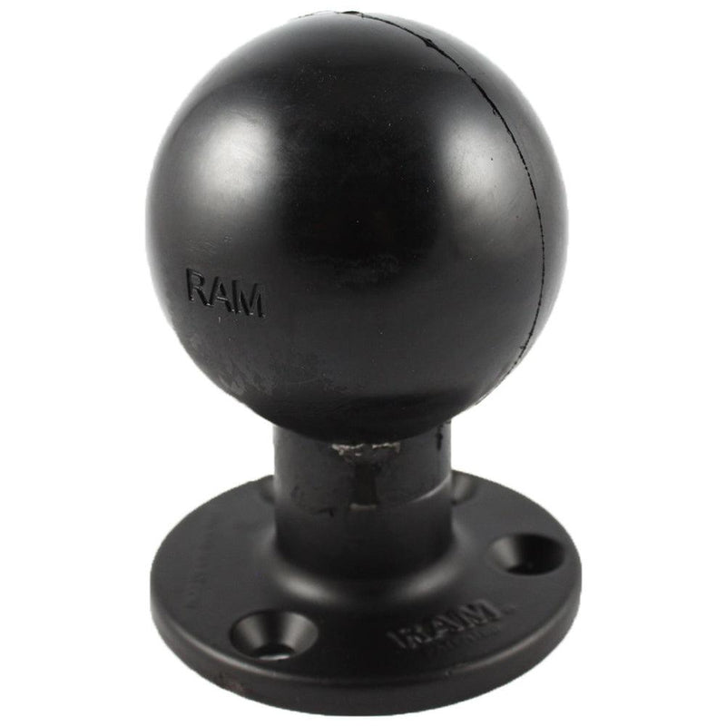 RAM Mount 3.68" Round Base w/3-3/8" E Size Ball [RAM-E-202U] - Essenbay Marine