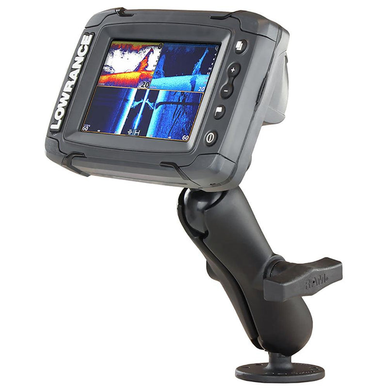 RAM Mount Quick Release Mount f/Lowrance Mark & Elite 5 [RAM-101-LO11] - Essenbay Marine