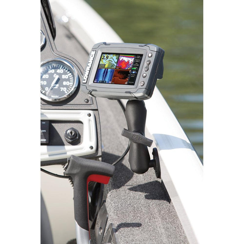 RAM Mount Quick Release Mount f/Lowrance Mark & Elite 5 [RAM-101-LO11] - Essenbay Marine