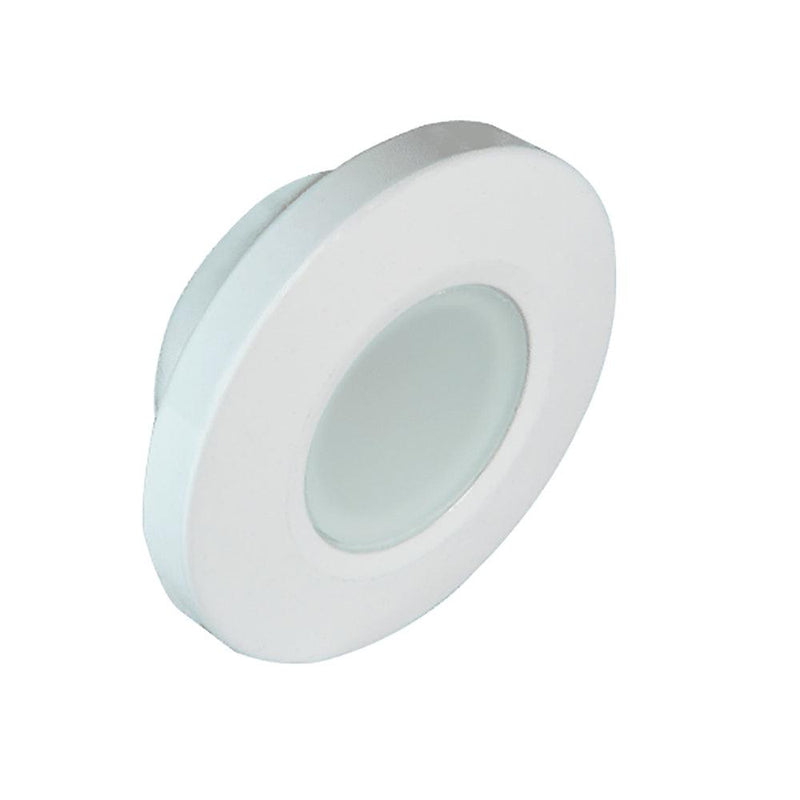 Lumitec Orbit - Flush Mount Down Light - White Finish - White Non-Dimming [112523] - Essenbay Marine