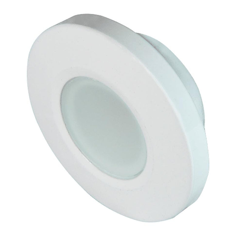 Lumitec Orbit - Flush Mount Down Light - White Finish - White Non-Dimming [112523] - Essenbay Marine