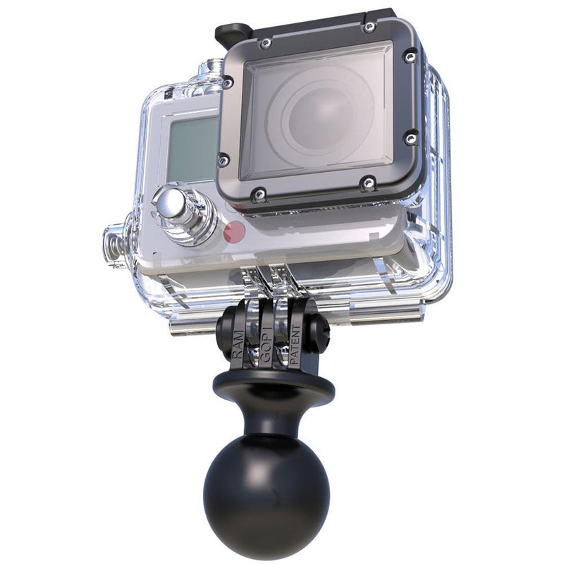 RAM Mount GoPro Adapter w/1" Ball [RAP-B-202U-GOP1] - Essenbay Marine