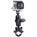 RAM Mount GoPro Hero Short Arm Handlebar Rail Mount [RAM-B-149Z-A-GOP1U] - Essenbay Marine