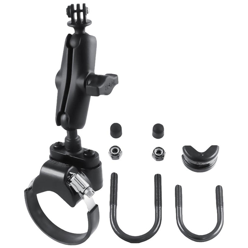 RAM Mount GoPro Hero ATV/UTV Strap Clamp Roll Bar Mount [RAM-B-149Z-2-GOP1U] - Essenbay Marine