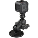 RAM Mount GoPro Hero Short Arm Flat Surface Mount [RAM-B-138-A-GOP1U] - Essenbay Marine