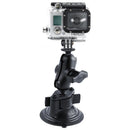 RAM Mount GoPro Hero Short Arm Suction Cup Mount [RAM-B-166-A-GOP1U] - Essenbay Marine