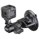 RAM Mount GoPro Hero Short Arm Suction Cup Mount [RAM-B-166-A-GOP1U] - Essenbay Marine
