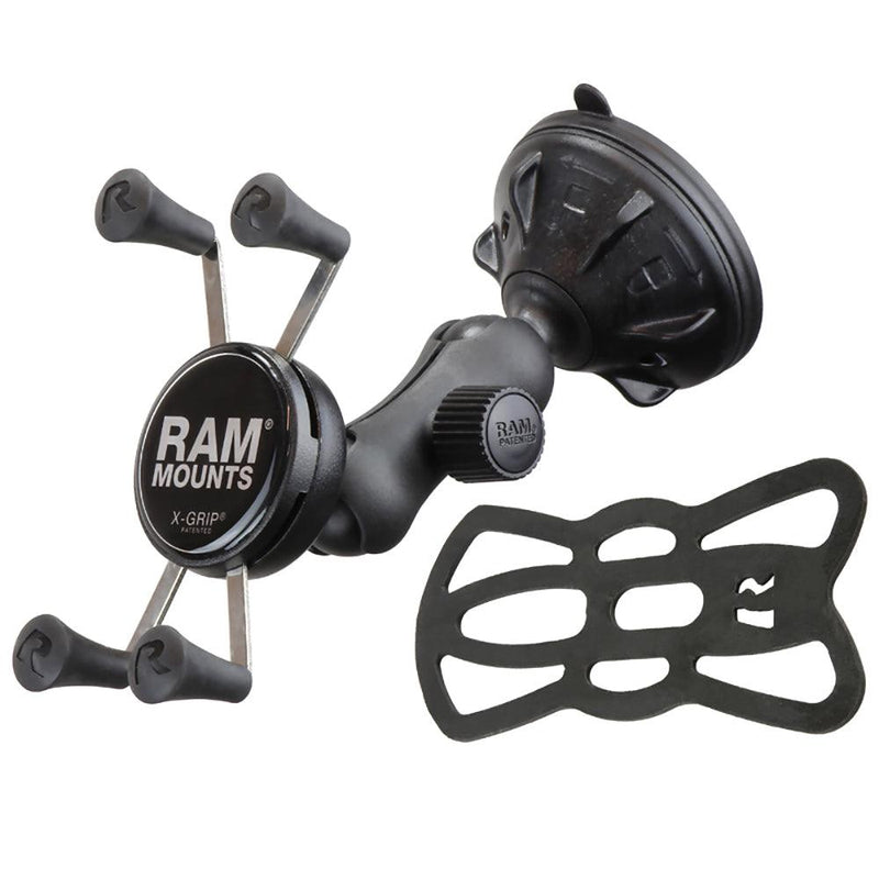 RAM Mount X-Grip Composite Twist Lock Suction Cup Mount [RAP-B-166-2-UN7U] - Essenbay Marine