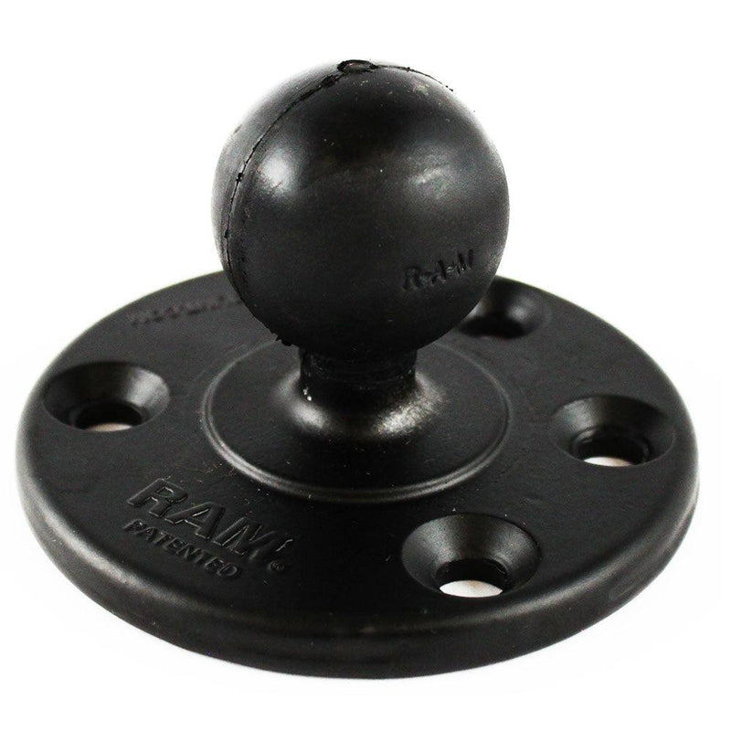 RAM Mount 3.68" Round Base w/1.5 Ball [RAM-240U] - Essenbay Marine